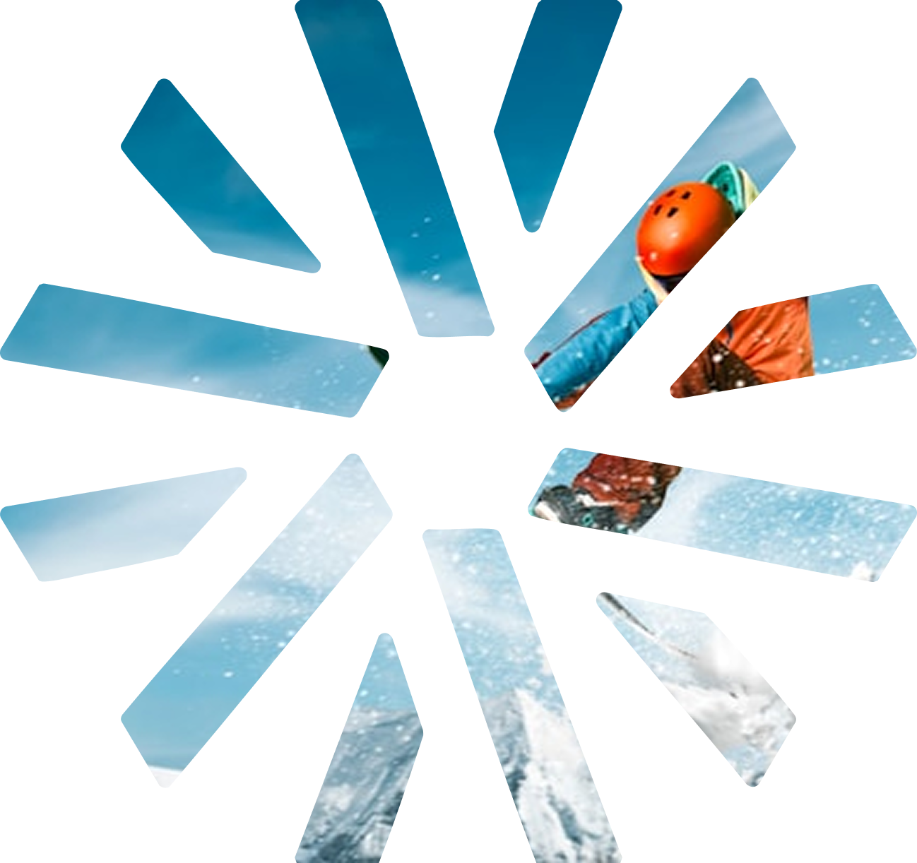 Flocon de neige Val d'Isère – Neva école de ski