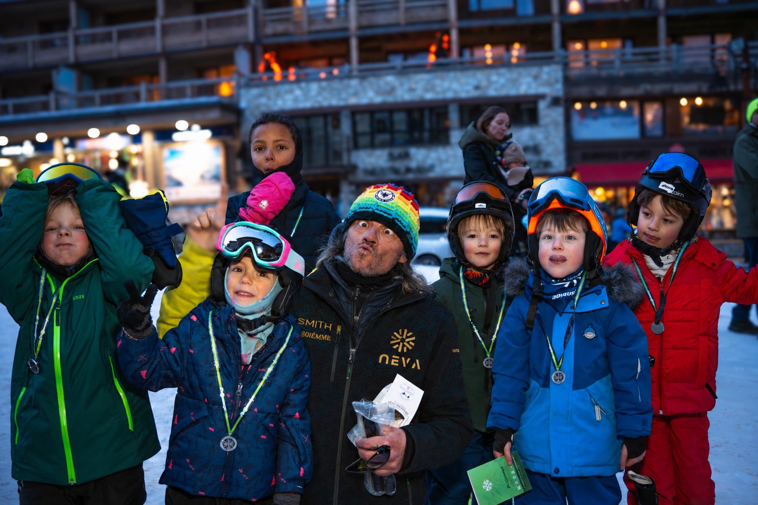 Cours ski collectif Val d'Isère – Neva école