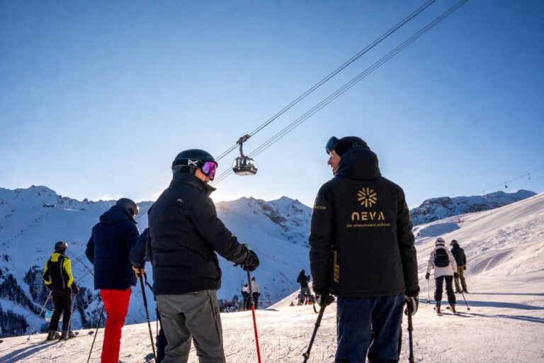 Neva école de ski Val d'Isère – front de neige
