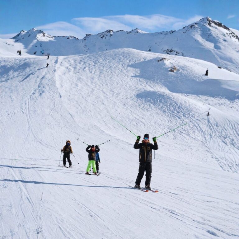 A school built on a human scale 17 Cours de ski Val d'Isère – Neva école de glisse