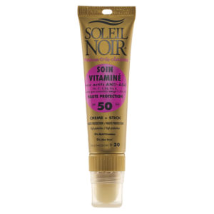 Combi Soleil Noir crème + stick lèvres IP30